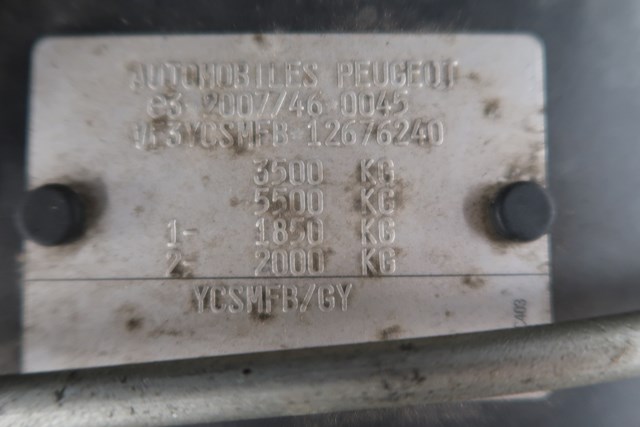 VF3YCSMFB12676240 Auction: COPART FINLAND Lot: 50466297 Location: Turku VF3YCSMFB12676240 Peugeot BOXER 2014 BLUE Photo 12
